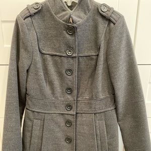 Juniors size Medium, wool Peacoat. Worn only once!